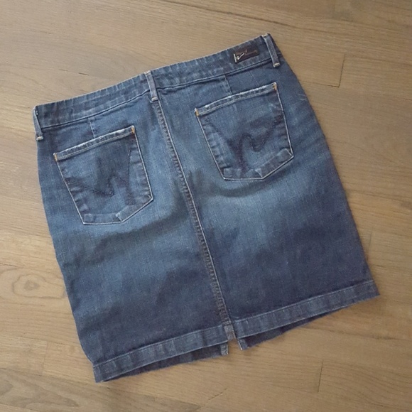 Citizens of Humanity Sophia Knee Length Skirt - Picture 2 of 4